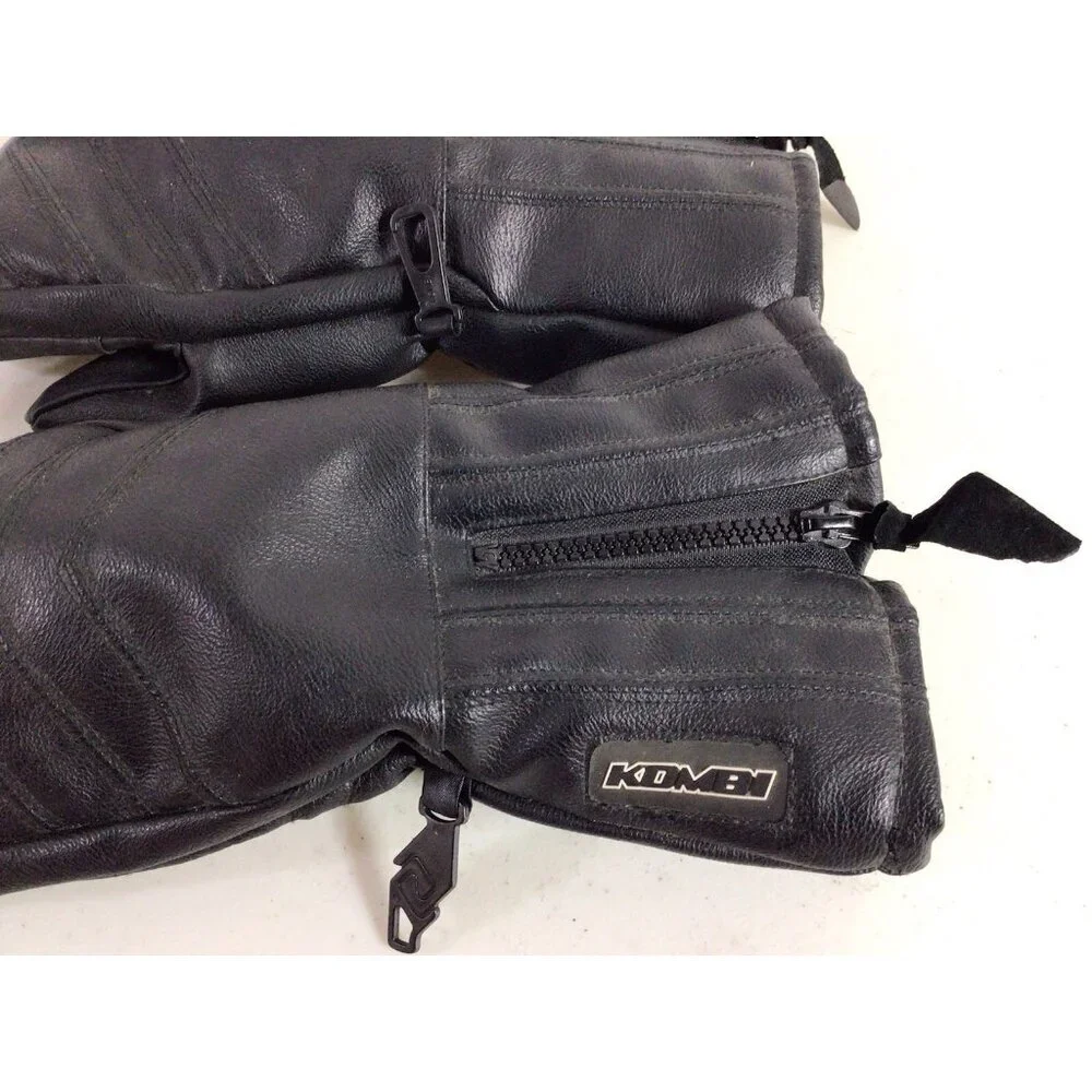 Kombi Leather Mittens Warm Insulated Womens Large